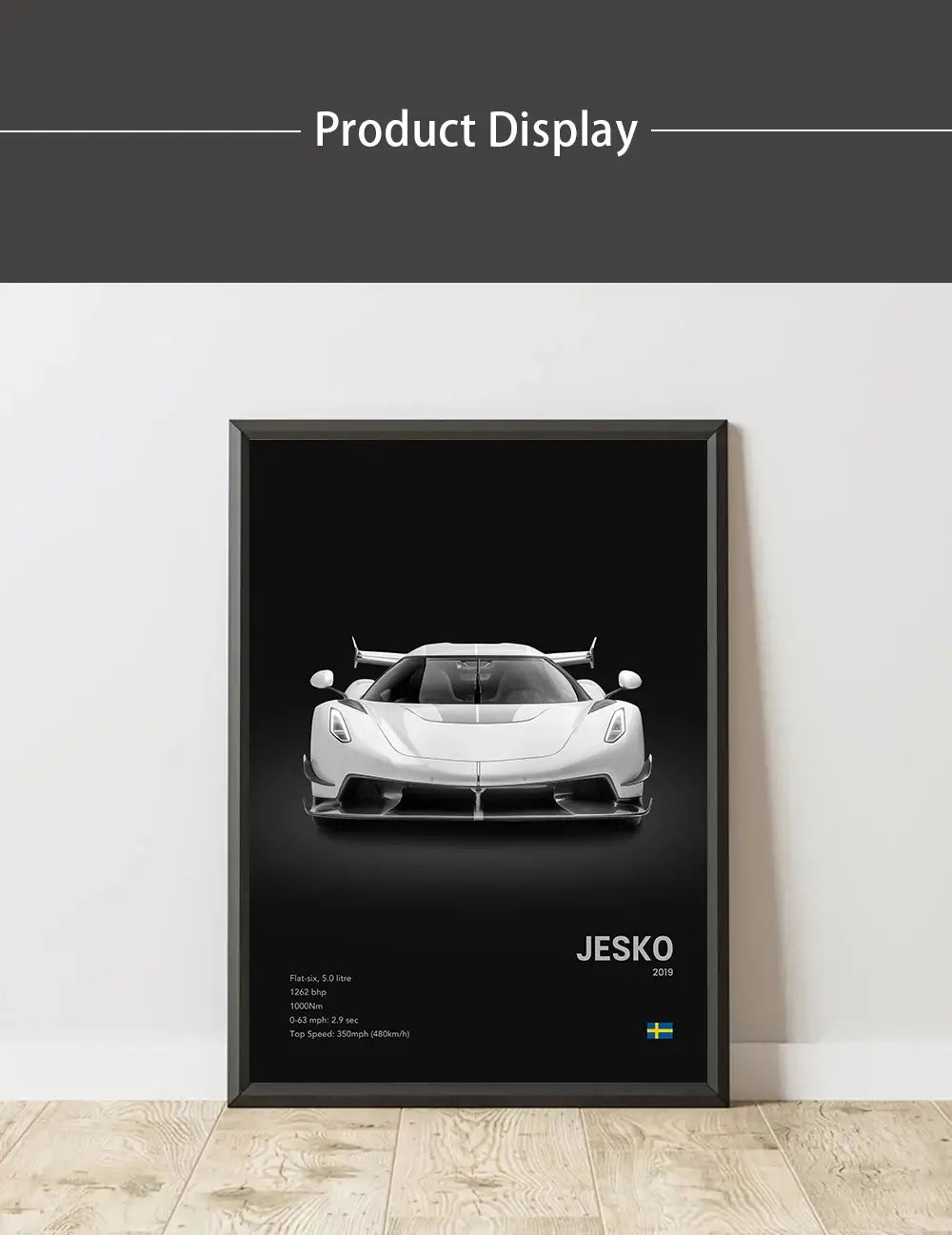 DecorBites™ Luxury Cars Canvas Wall Art Print - Modern Home Decor
