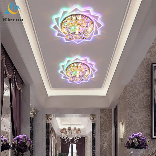 Lámpara de techo LED DecorBites™ Lotus Crystal, Nordic Brights, estilo moderno
