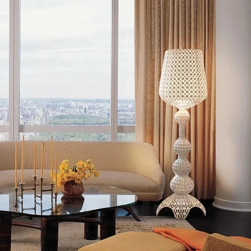 DecorBites™ Acrylic Kabuki Table Lamp LED Floor Light for Living Room Bedroom