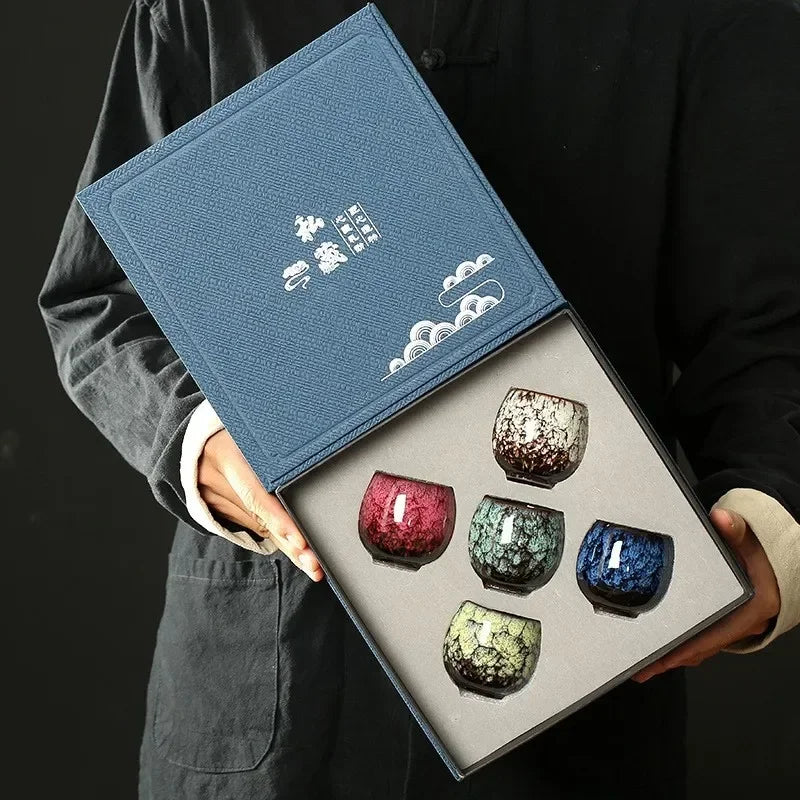 DecorBites™ Ceramic Cups Set - Coffee & Tea Cup Collection with Gift Box - Wholesale