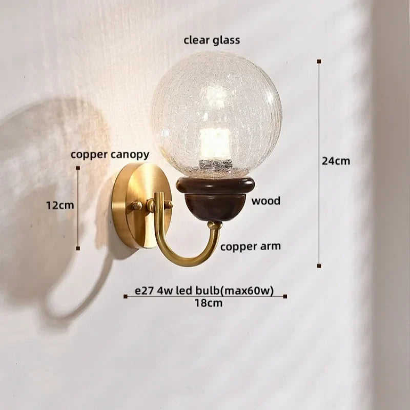 DecorBites™ Japanese Style LED Wall Lights 4W for Home Bathroom Bedroom Mirror Lighting