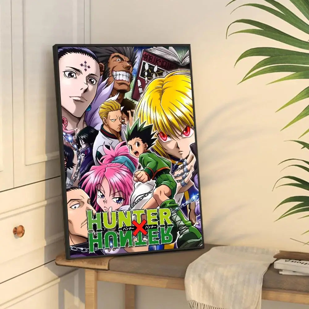 Decorbites™ Hunter x Hunter Vintage Anime Poster