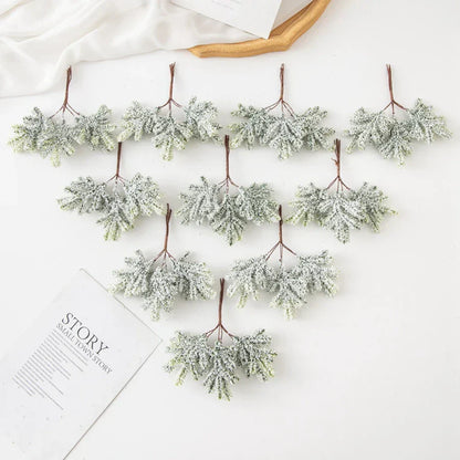 DecorBites™ Golden Frost Artificial Branches for Home Decor, Wedding & Photography Background