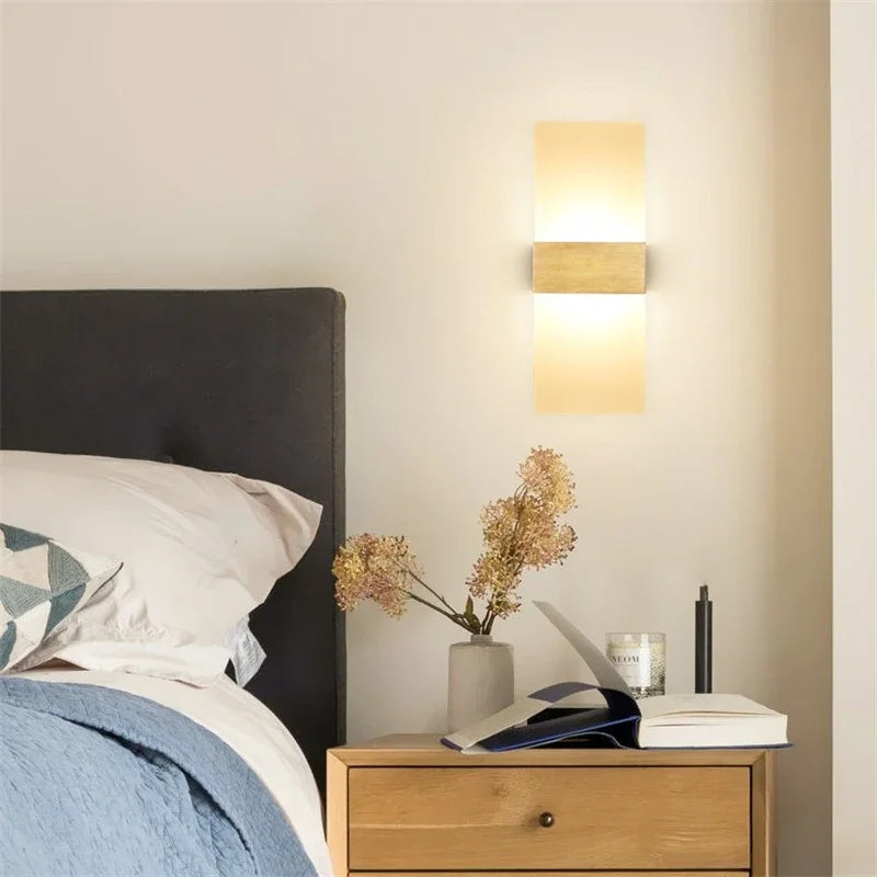 DecorBites™ LED Wall Light: Modern Indoor Lamp for Bedroom, Living Room, Kitchen, Corridor