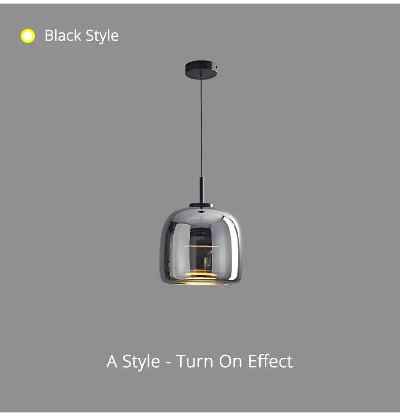 DecorBites™ Modern Nordic Glass Pendant Lamp