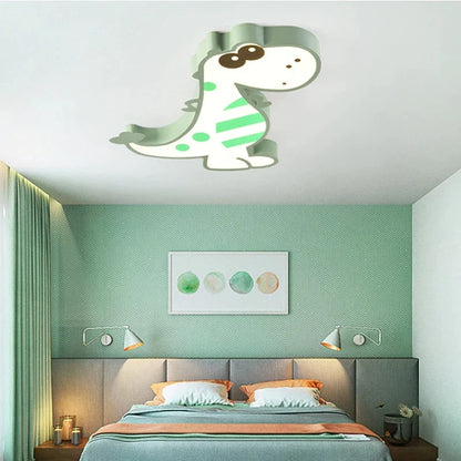 DecorBites™ Dinosaur LED Ceiling Lamp for Kids Room, Warm & Romantic Bedroom Light