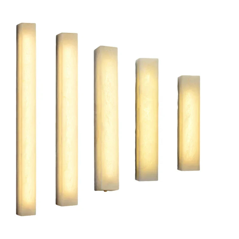 Aplique de pared LED DecorBites™ Cuboid Marble para dormitorio, restaurante, escaleras - Iluminación de hierro regulable