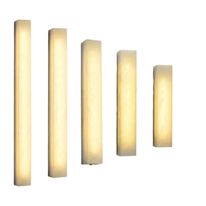 Aplique de pared LED DecorBites™ Cuboid Marble para dormitorio, restaurante, escaleras - Iluminación de hierro regulable