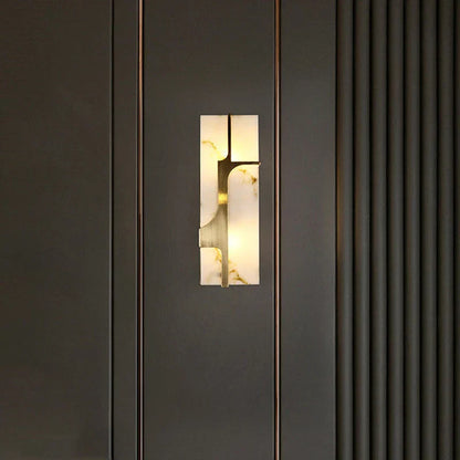 DecorBites™ Imitation Marble LED Wall Lamp - European Retro 50CM Villa Living Room Light