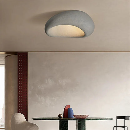 DecorBites™ Khmara E27 Ceiling Light: Nordic Wabi Sabi Art for Home Living Room Décor