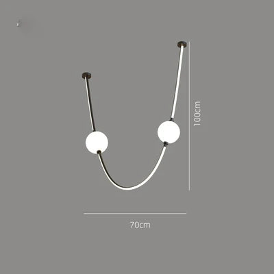 DecorBites™ Colorized LED Dimmable Ceiling Chandelier - 2025 Trend Hanging Lamps