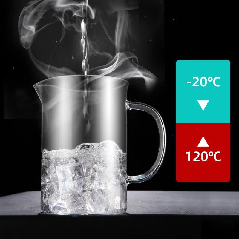 DecorBites™ Glass Tea Cup Infuser Set for Kung Fu Tea, Coffee, Liquor & More