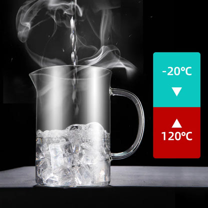 DecorBites™ Glass Tea Cup Infuser Set for Kung Fu Tea, Coffee, Liquor & More