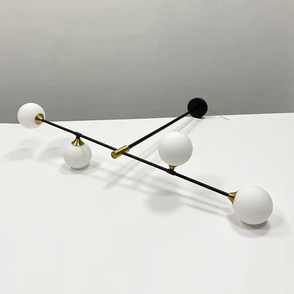 ثريا DecorBites™‎ على شكل كرة زجاجية للديكور المنزلي العصري والإضاءة