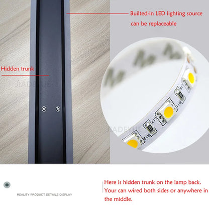 DecorBites™ LED Outdoor Wall Light Waterproof Modern Garden Balcony Decoration Lighting