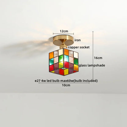 DecorBites™ Glass LED Ceiling Lights Modern Art Decor for Home Living Room Lighting