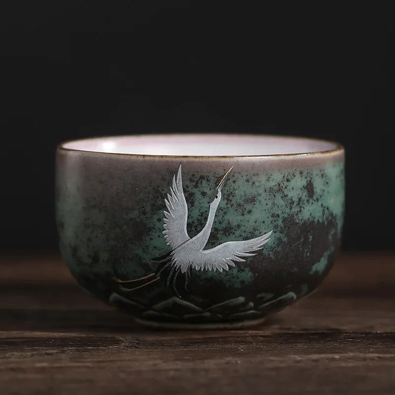 Textured Ceramic Coffee Mug