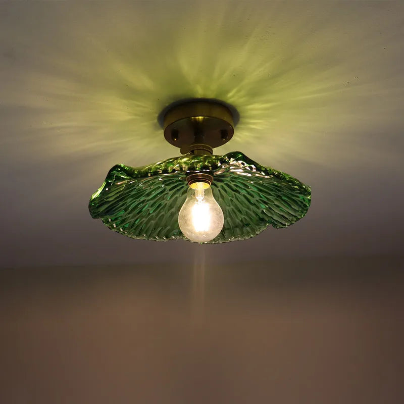 Decorbites™ Grünes Glas LED-Hängeleuchte - Nordisch Modern Kupfer Leuchte Suspendu