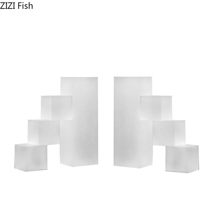 DecorBites™ Crystal Bookends Sculpture Minimalist Artwork Modern Home Decor