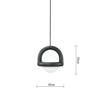 DecorBites™ LED Pendant Lights Acrylic Ball Metal Wire 150cm Dining Room Kitchen Bedroom