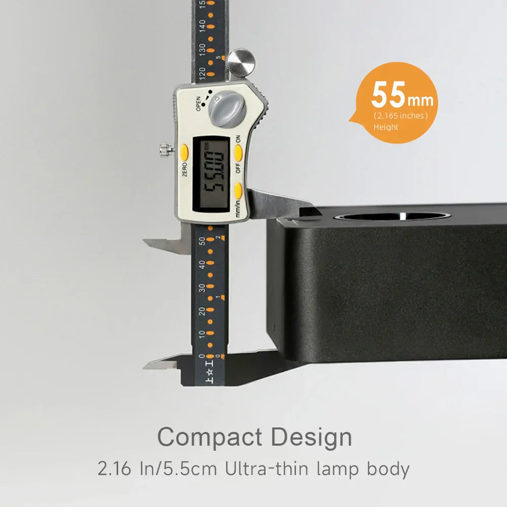 ديكوربايتس™ مصباح سقف LED فائق النحافة بقوة 12 واط لغرفة المعيشة