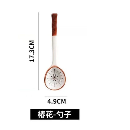 DecorBites™ Japanese Ceramic Baking Bowl with Handle for Microwave Oven and Noodle - 1PCS