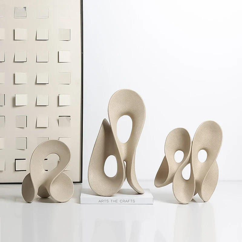 ديكوربايتس™ منحوتة كورال هولو - تمثال فني للديكور المنزلي