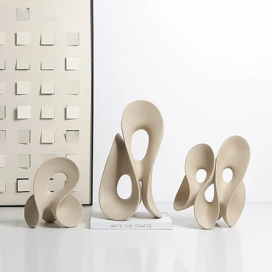 DecorBites™ Coral Hollow Sculpture - Artistic Home Decor Figurine