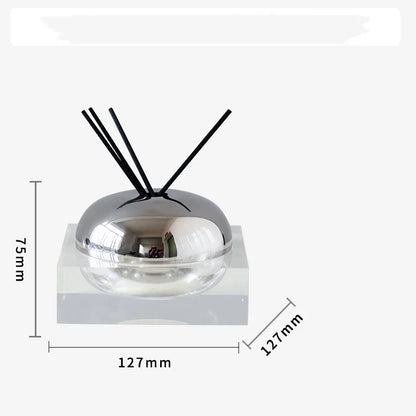 DecorBites™ Golden Geometry Aromatherapy Diffuser - Room Decoration Figurine