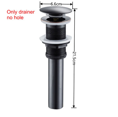 DecorBites™ Brass Air Isolation Deodorant Basin Drain Pipe - Anti-Spill Water Drain