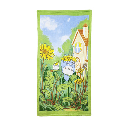 DecorBites™ Kids Cartoon Cat Bath Towel - Soft Cotton Velour Terry - 60*120 - Perfect for Bathroom and Beach