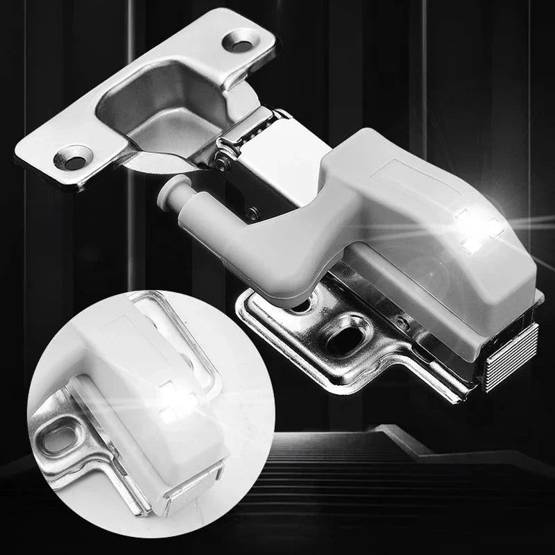 DecorBites™ LED Hinge Sensor Lights for Cabinet Wardrobe Kitchen Closet Bedroom