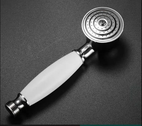 رأس دش يدوي بتصميم عتيق من DecorBites™ | فوهة مطر عالية الضغط لتوفير المياه