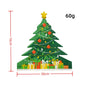 20Pcs/Bag Cartoon Die Cut Santa Claus Stocking Tree Decoupage Paper Napkins Paper Serviettes for Christmas Party Tableware Decor