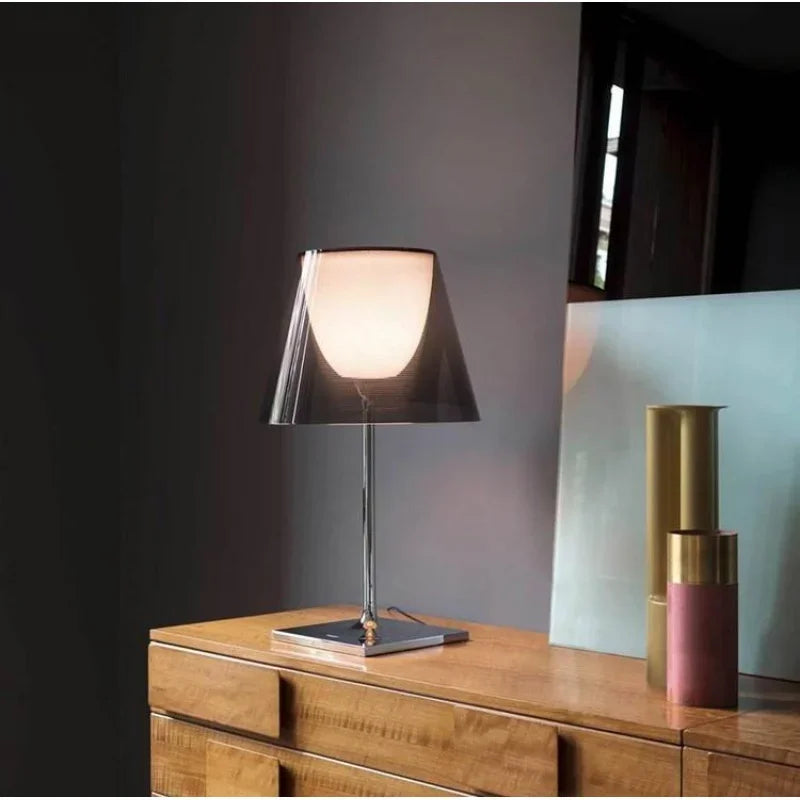 Chrome Designer Table Lamp
