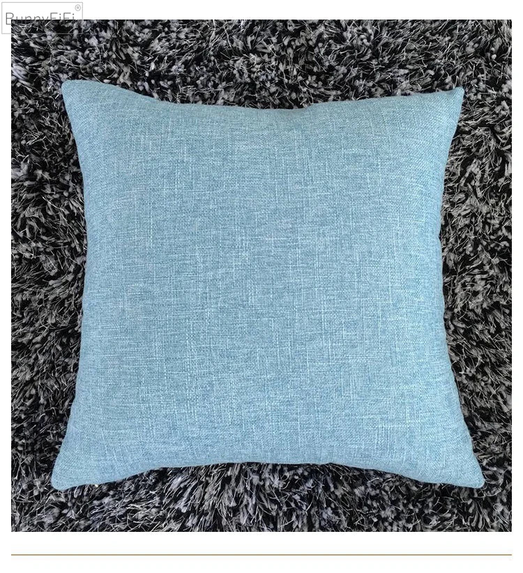 Funda para Cojín de Sofá Marfil™ Decorbites 30x50cm 40x40cm 45x45cm 50x50cm 60x60cm Color Sólido
