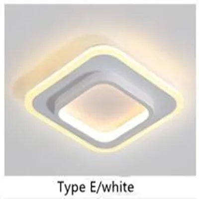 DecorBites™ LED Ceiling Lights: Modern Home Lighting for Bedroom Living Room Corridor Balcony