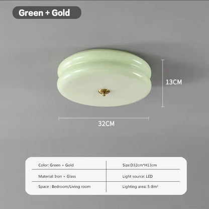 DecorBites™ Double Layer Glass LED Ceiling Lights for Home Decor and Lighting Fixtures