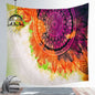 Decobites Psychedelic Mandala Sun Moon Tapestry Wall Hanging for Home Decor