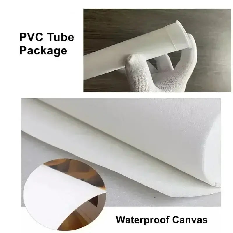 DecorBites™ Coffee Lovers’ Minimalist Guide Canvas Art