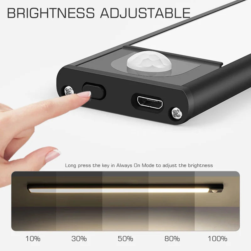 Lámpara LED DecorBites™ con sensor de movimiento y imán para armarios y cocina