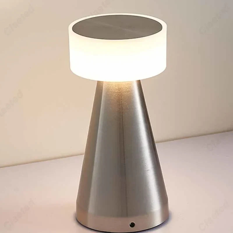 DecorBites™ LED Bar Table Lamp: USB Rechargeable Touch Sensor Night Light
