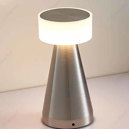 DecorBites™ LED Bar Table Lamp: USB Rechargeable Touch Sensor Night Light
