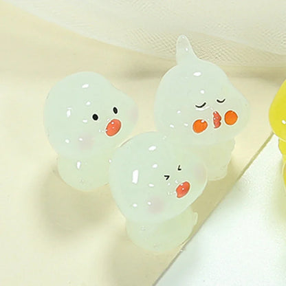 DecorBites™ Chick Doll Figurines Miniature Fairy House Decor Hen Luminous Animals Statue