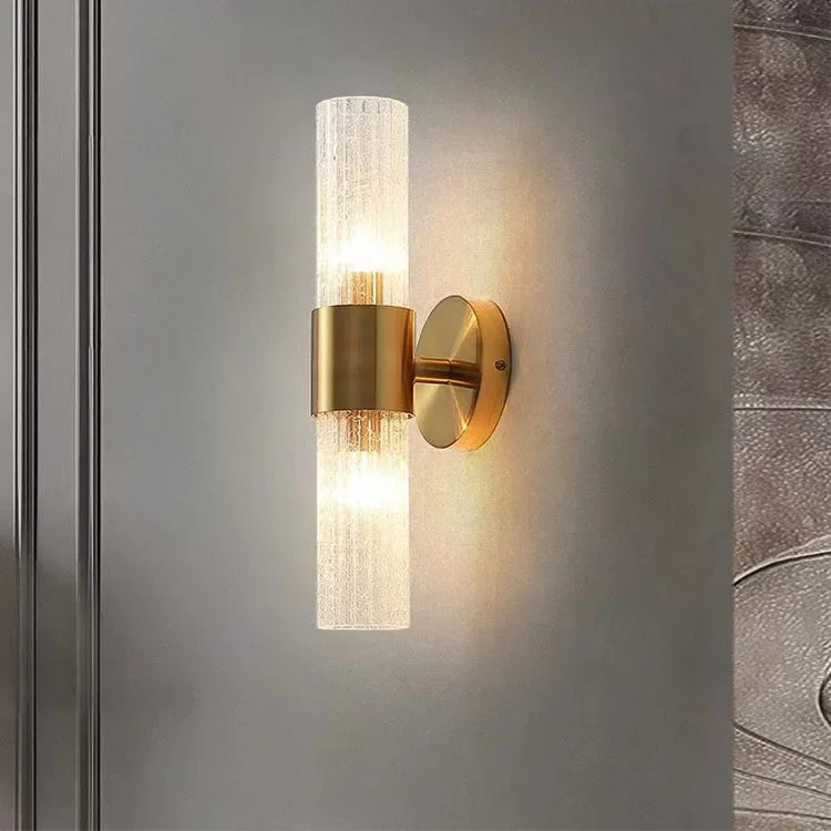 Lámpara de pared LED de cristal DecorBites™ para iluminación interior de dormitorio y sala de estar