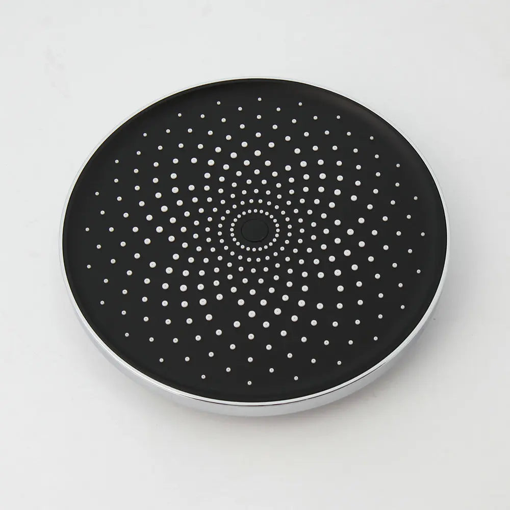 مجموعة دش مطري DecorBites™ مقاس 8 بوصات من الفولاذ المقاوم للصدأ بلمسة نهائية من الكروم