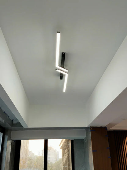 DecorBites™ LED Strip Ceiling Lights: Modern Minimalist Corridor & Balcony Lighting
