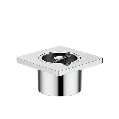 DecorBites™ Brass Chrome Swimming Pool Fishbowl Drain, Superior Quality, High Waterflow