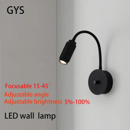 DecorBites™ Adjustable Angle Dimmable LED Spotlight Wall Lamp Night Light