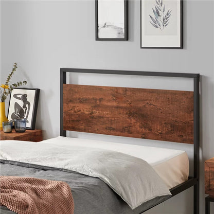 Saga - Wooden Bed Frame Twin Bed Frame